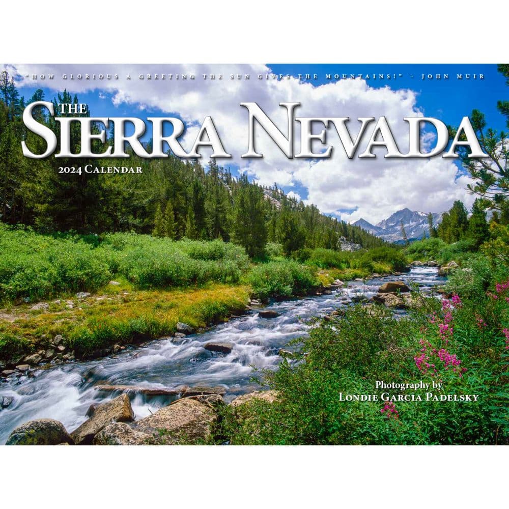 Sierra Nevadas 2024 Wall Calendar Main Image