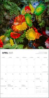 image Chihuly 2025 Wall Calendar interior grid