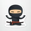 image Ninja Sticker Main Image