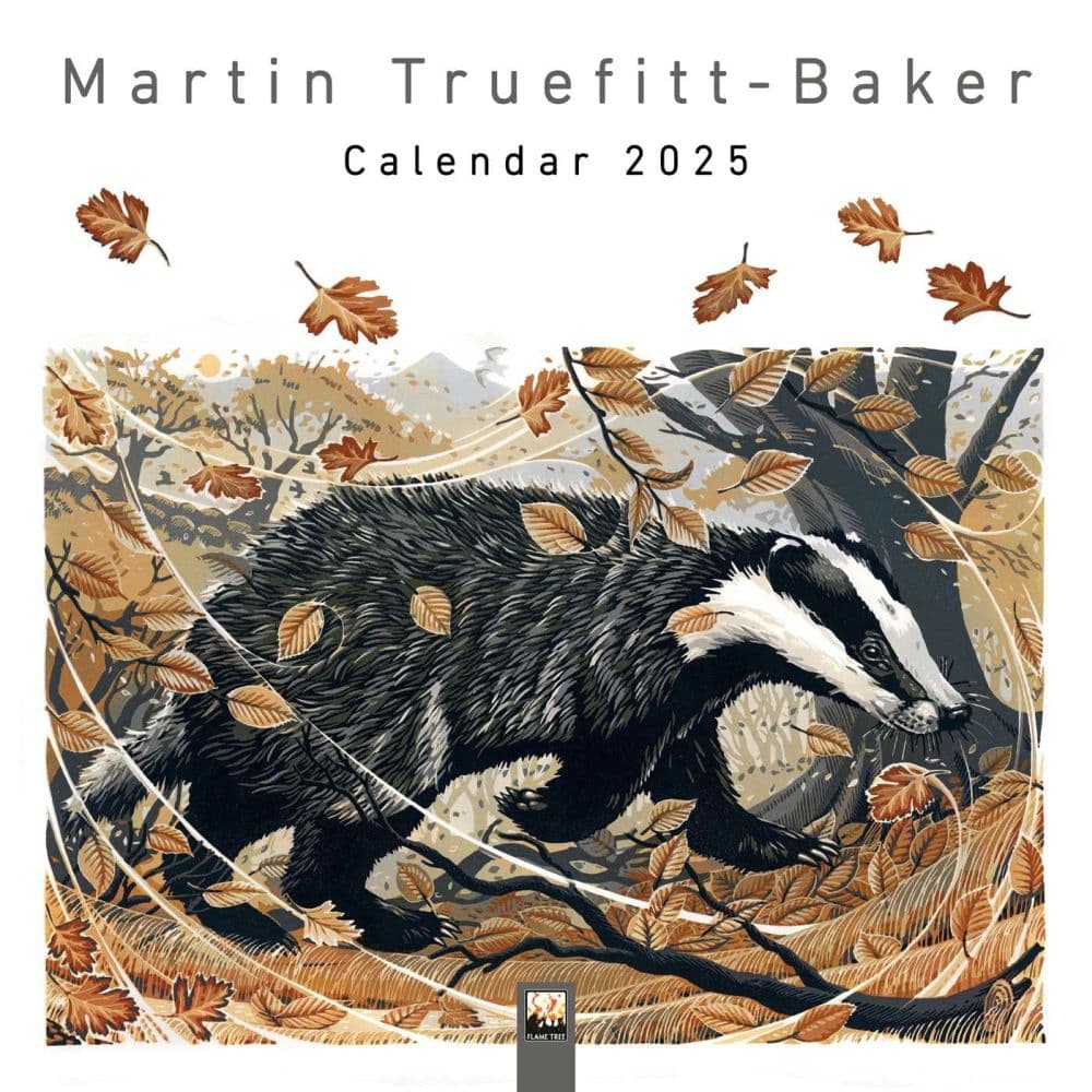 TruefittBaker 2025 Wall Calendar