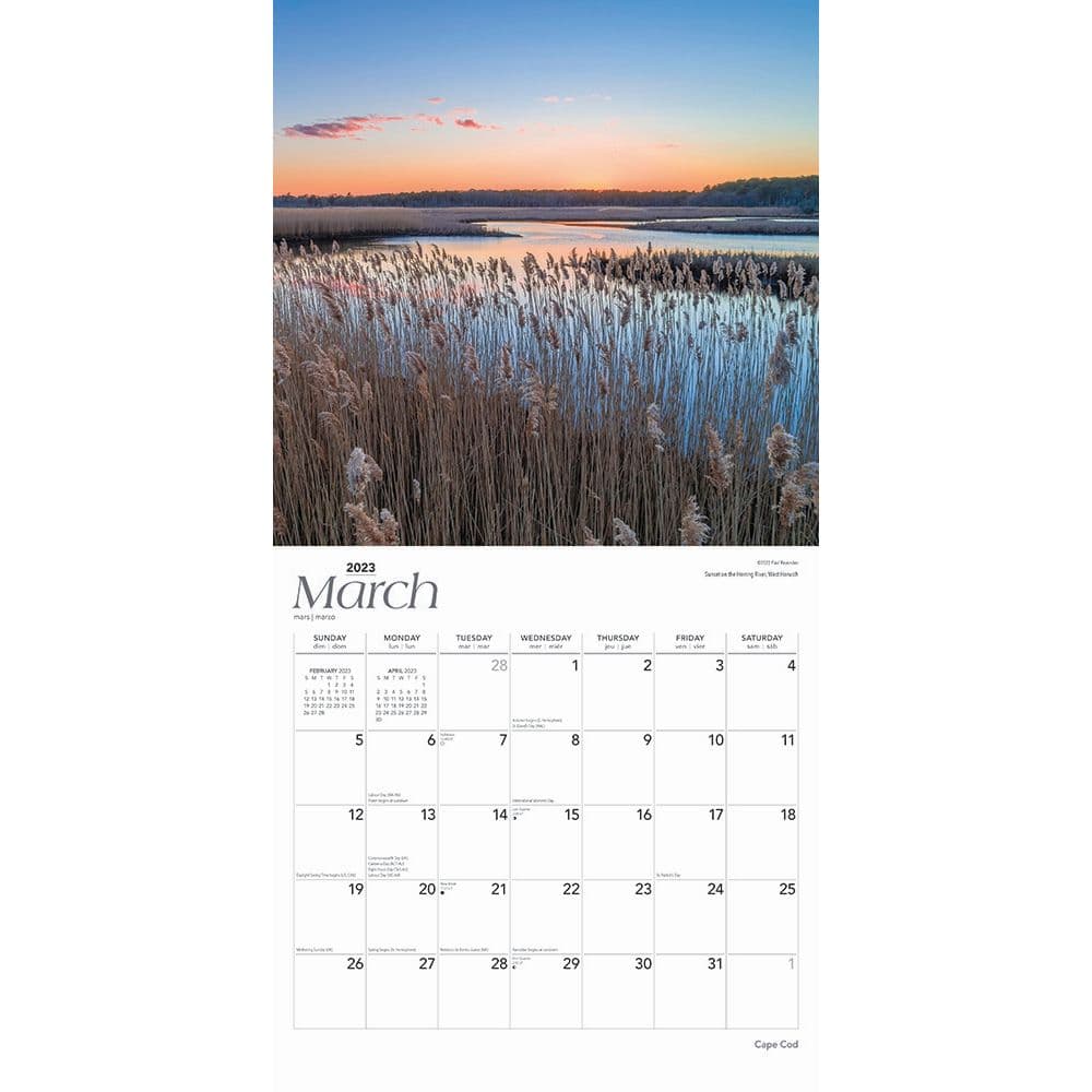 Cape Cod 2023 Wall Calendar - Calendars.com