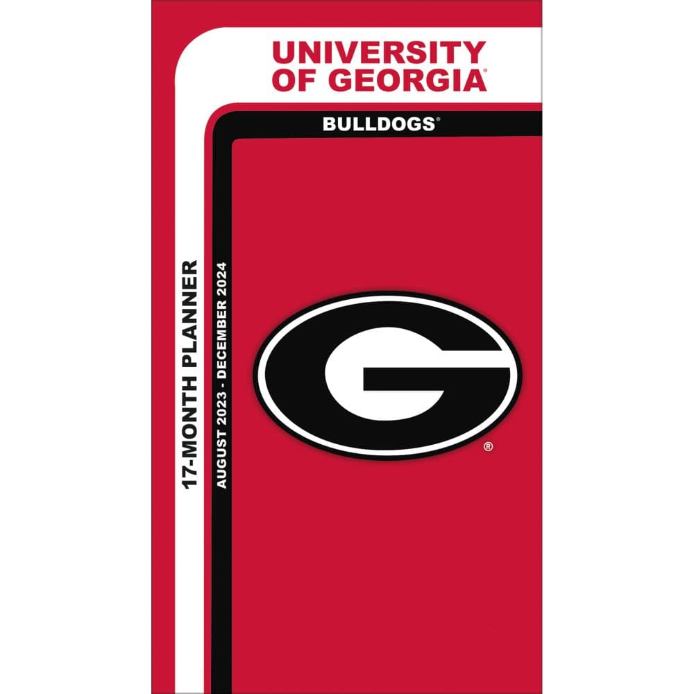 Georgia Bulldogs Pocket 2024 Planner Main Product Image width=&quot;1000&quot; height=&quot;1000&quot;