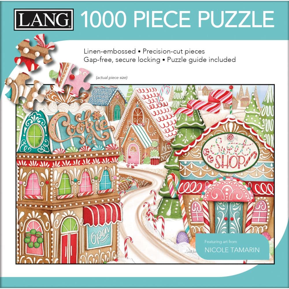 Gingerbread Lane 1000 Piece Puzzle