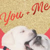 image Puppy Couple Valentine&#39;s Day Card Fifth Alternate Image width=&quot;1000&quot; height=&quot;1000&quot;