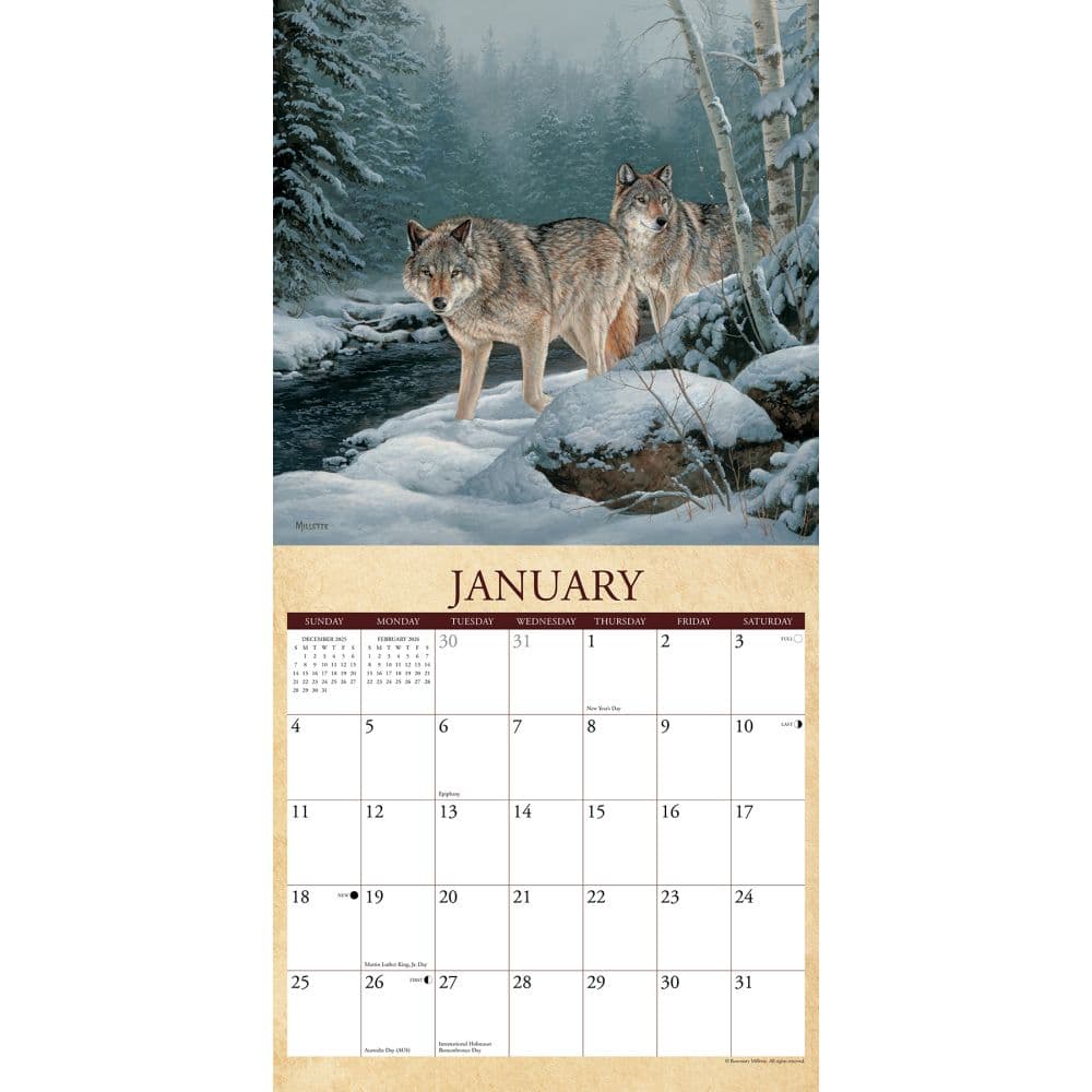 Wild America 2026 Wall Calendar Second Alternate Image