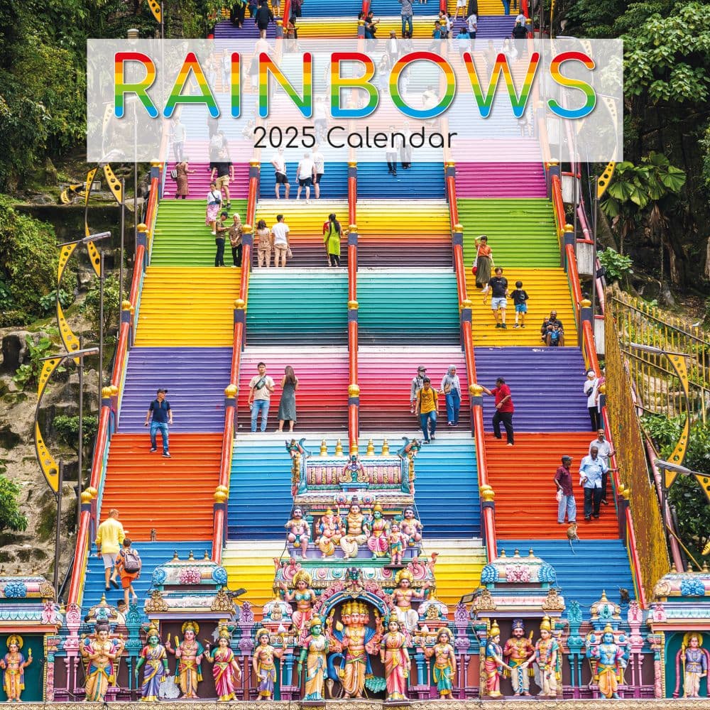 Rainbows 2025 Wall Calendar Main Product Image width=&quot;1000&quot; height=&quot;1000&quot;