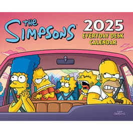 The Simpsons 2025 Desk Calendar
