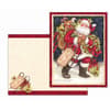 image Snowy Night Santa Christmas Cards by Susan Winget Main Image
