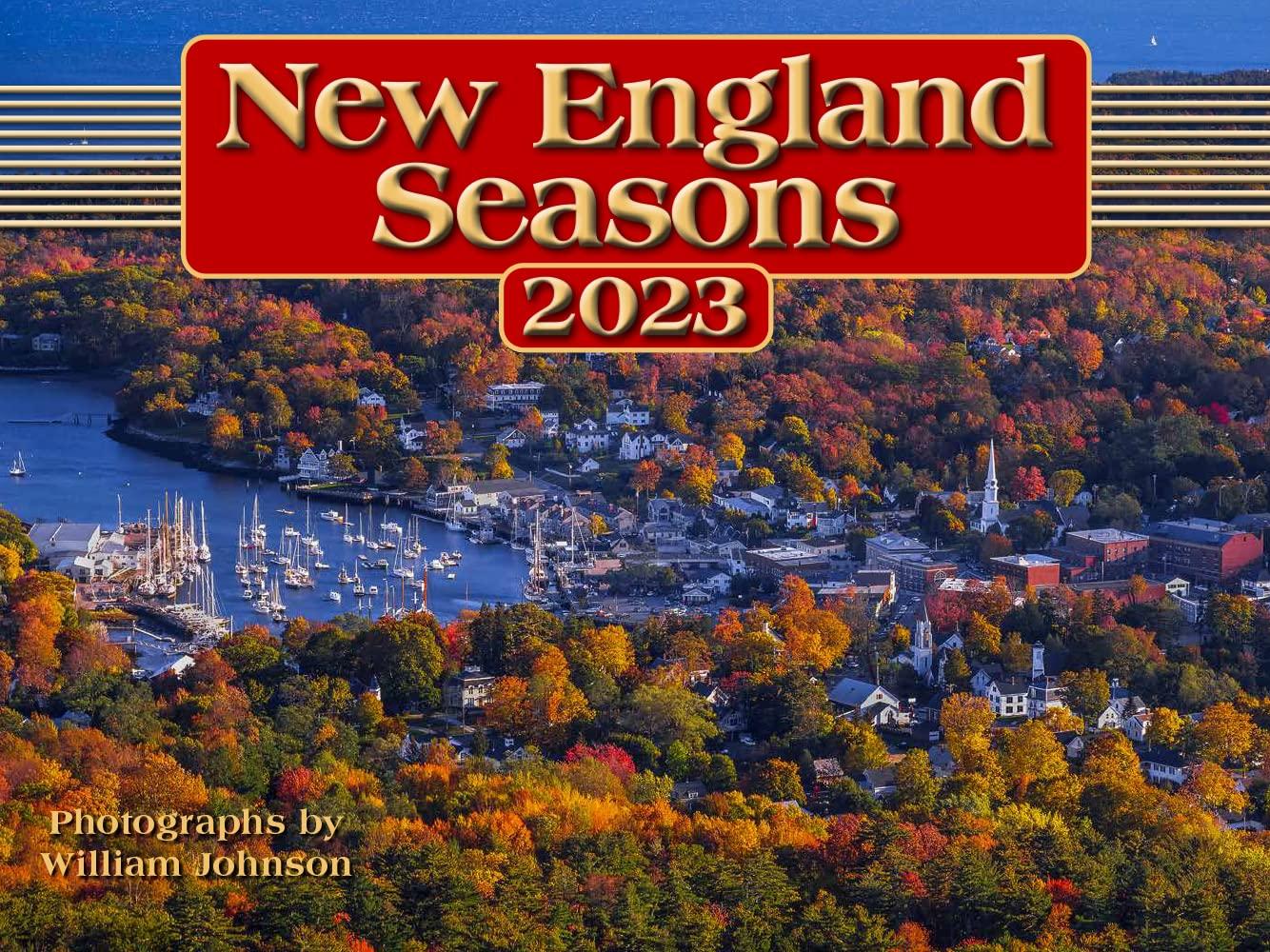 Tide-mark New England Seasons 2023 Wall Calendar