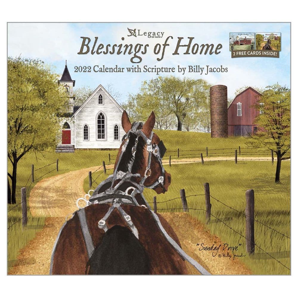 Blessings of the Home 2022 Wall Calendar