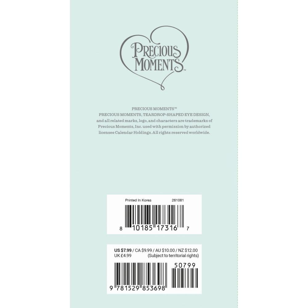 Precious Moments 2 Year Pocket 2026 Planner First Alternate Image