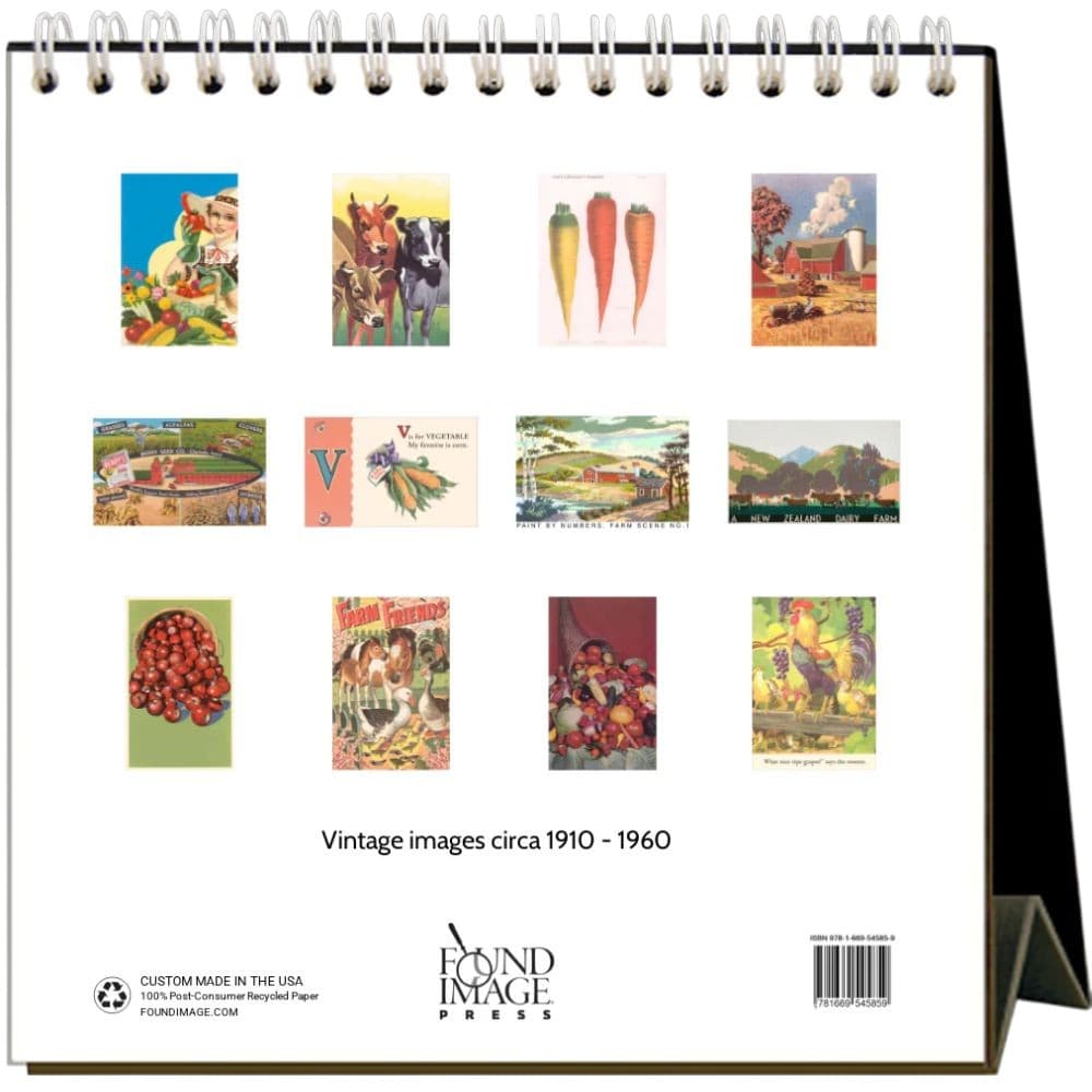 Farm Fresh 2026 Easel Desk Calendar First alternate Image