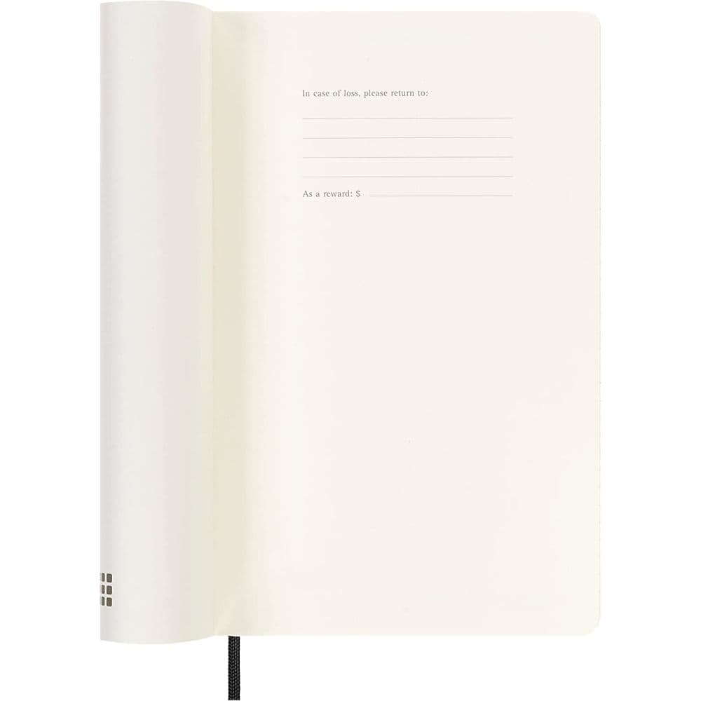 Moleskine Large Horizontal Black 2025 Planner