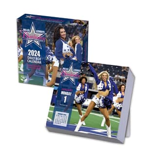 Dallas Cowboys Cheerleaders 2024 Desk Calendar