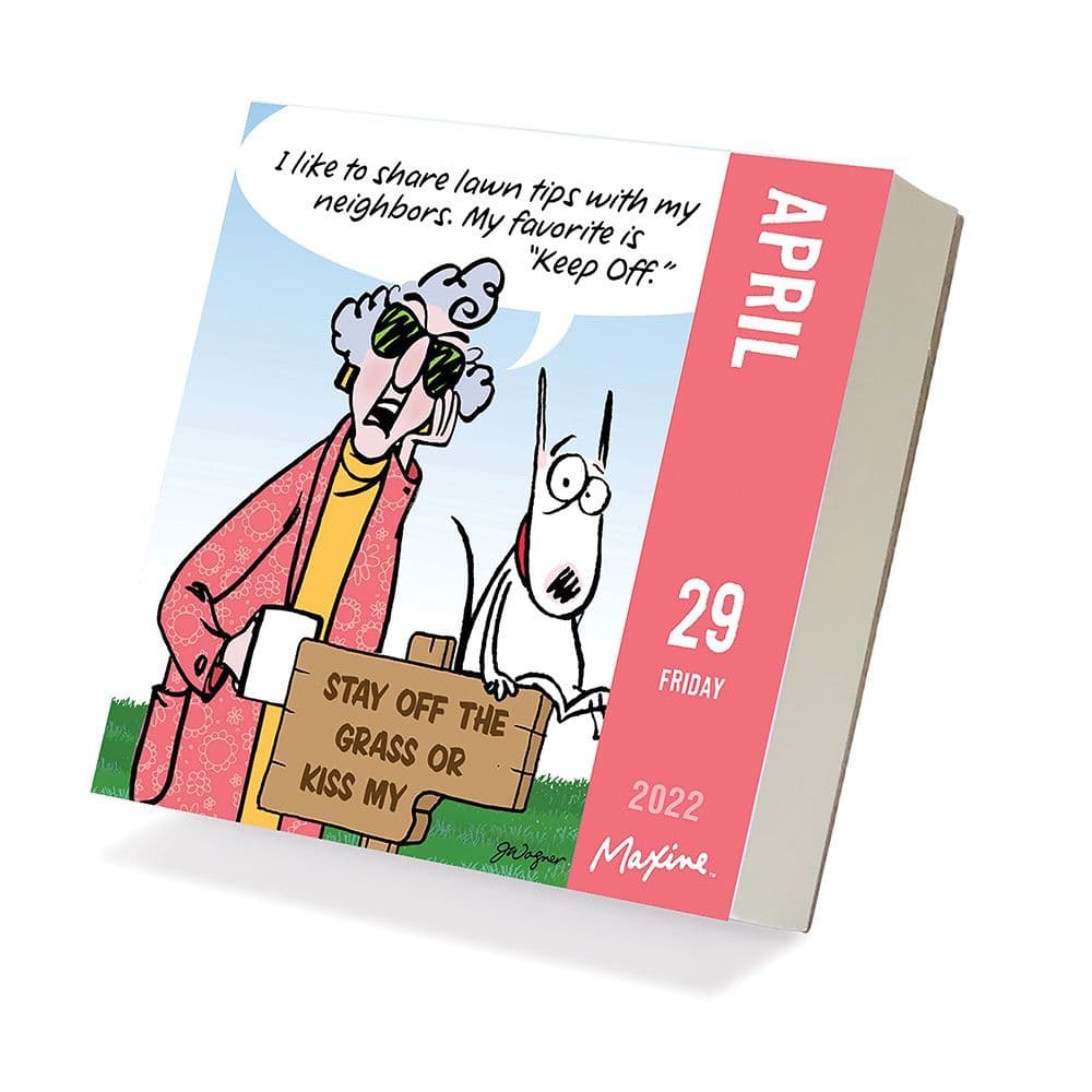 Maxine 2022 Daily Desk Calendar - Calendars.com