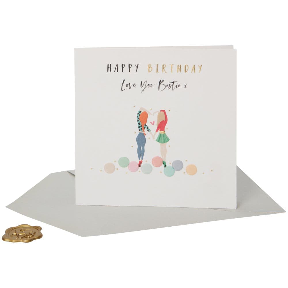 Love You Bestie Girls Birthday Card Sixth Alternate Image width=&quot;1000&quot; height=&quot;1000&quot;