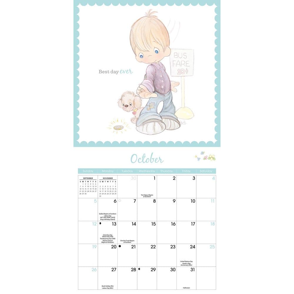 Precious Moments 2025 Mini Wall Calendar Fourth Alternate Image width=&quot;1000&quot; height=&quot;1000&quot;