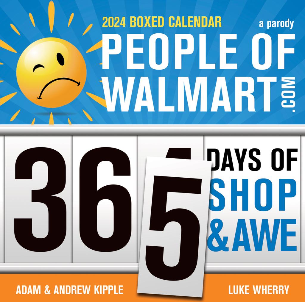 People of Walmart 2024 Desk Calendar Main