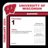 image COL Wisconsin Badgers 2024 Desk Calendar