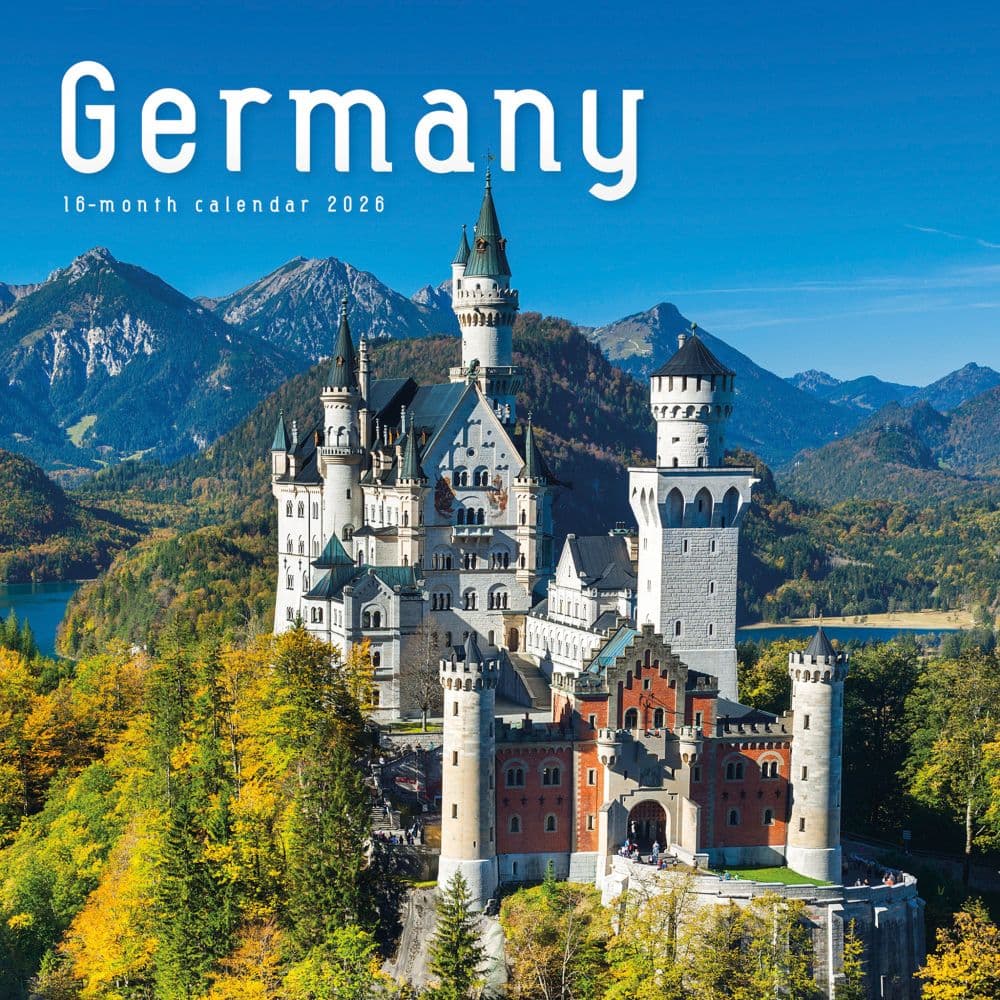 Germany 2026 Wall Calendar Main Image