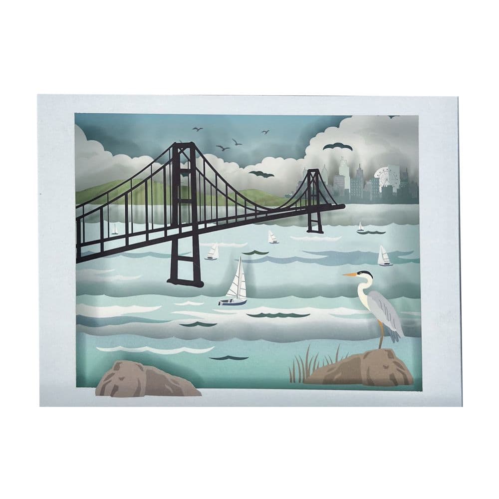 Bridge Scene Shadowbox Card Alt1