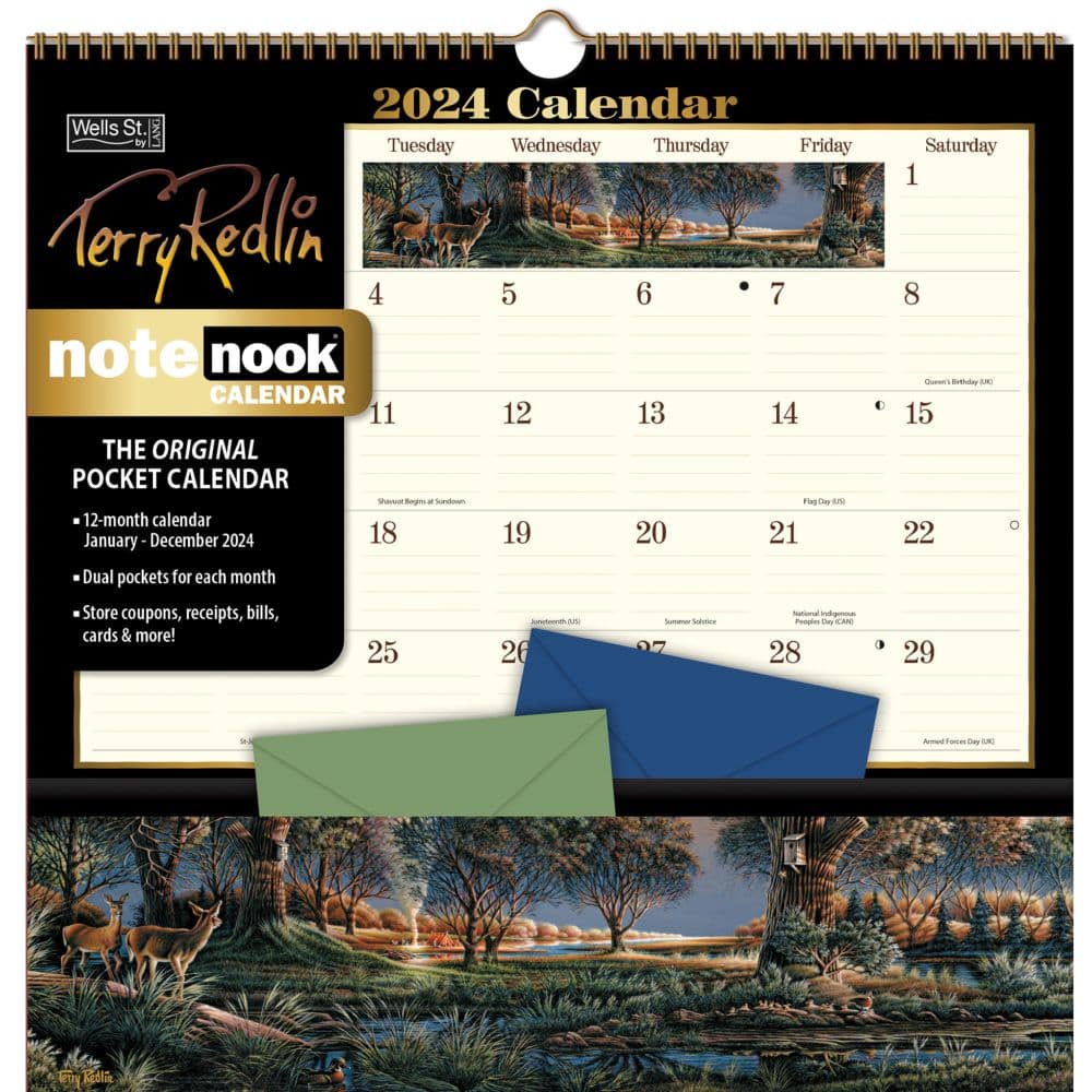 Terry Redlin 2024 Note Nook Main Image