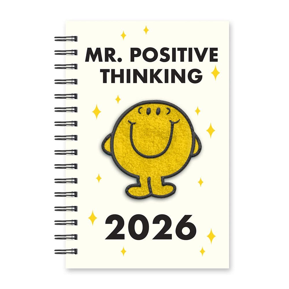 Mr Positive Thinking Chenille 2026 Planner Main Image