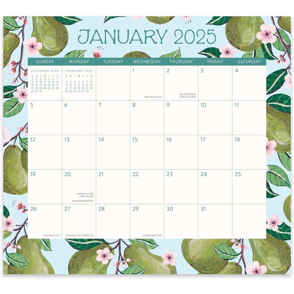 Fruit and Flora 2025 Magnetic Calendar Second Alternate Image width=&quot;1000&quot; height=&quot;1000&quot;