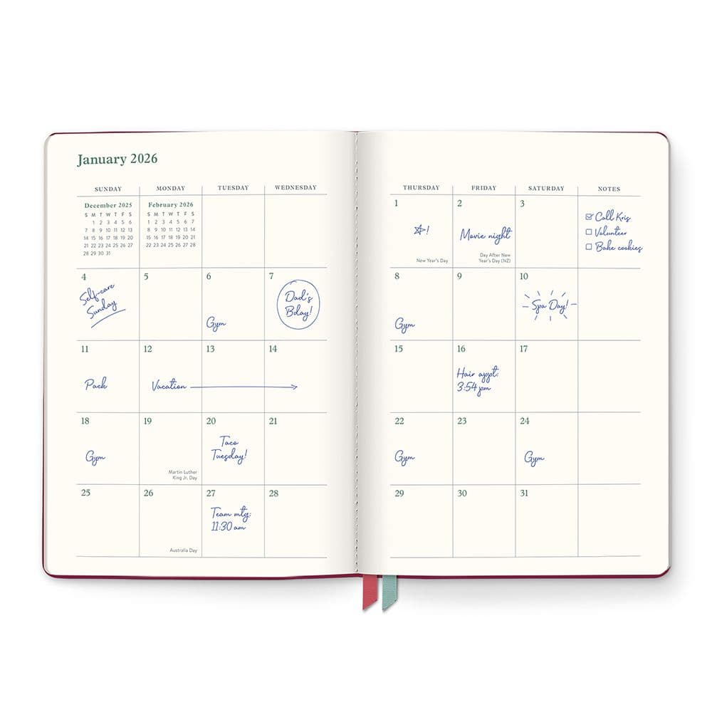 Age of Romance Cloth 2026 Planner Second Alternate Image