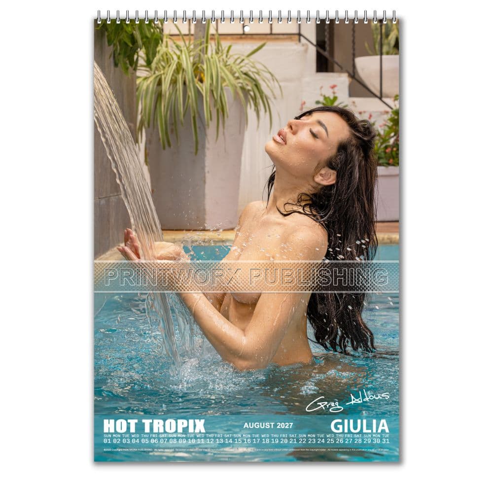 Bare Exposure 2027 Wall Calendar Seventh Alternate Image