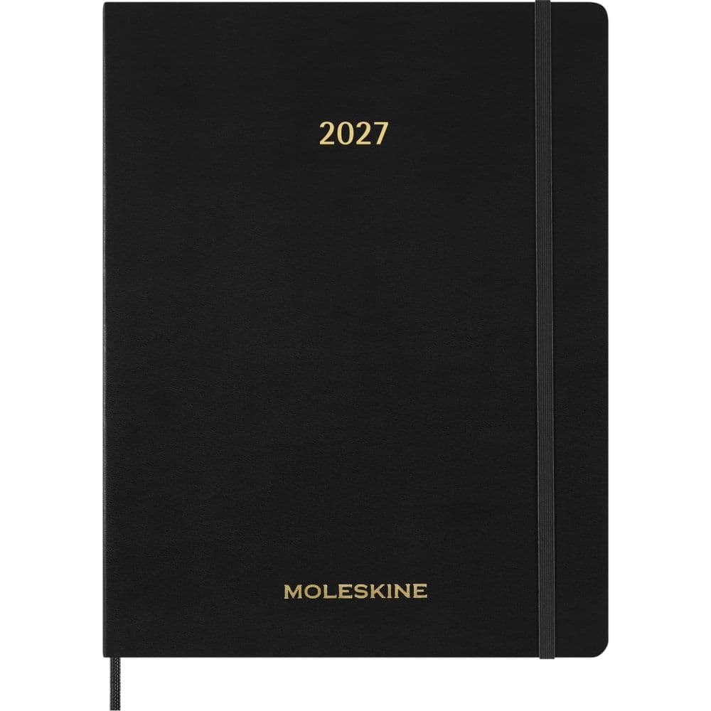 image Moleskine Black Soft Cover 2027 Weekly Planner Main Product Image