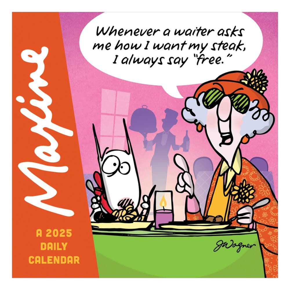 Maxine 2025 Desk Calendar Main Product Image