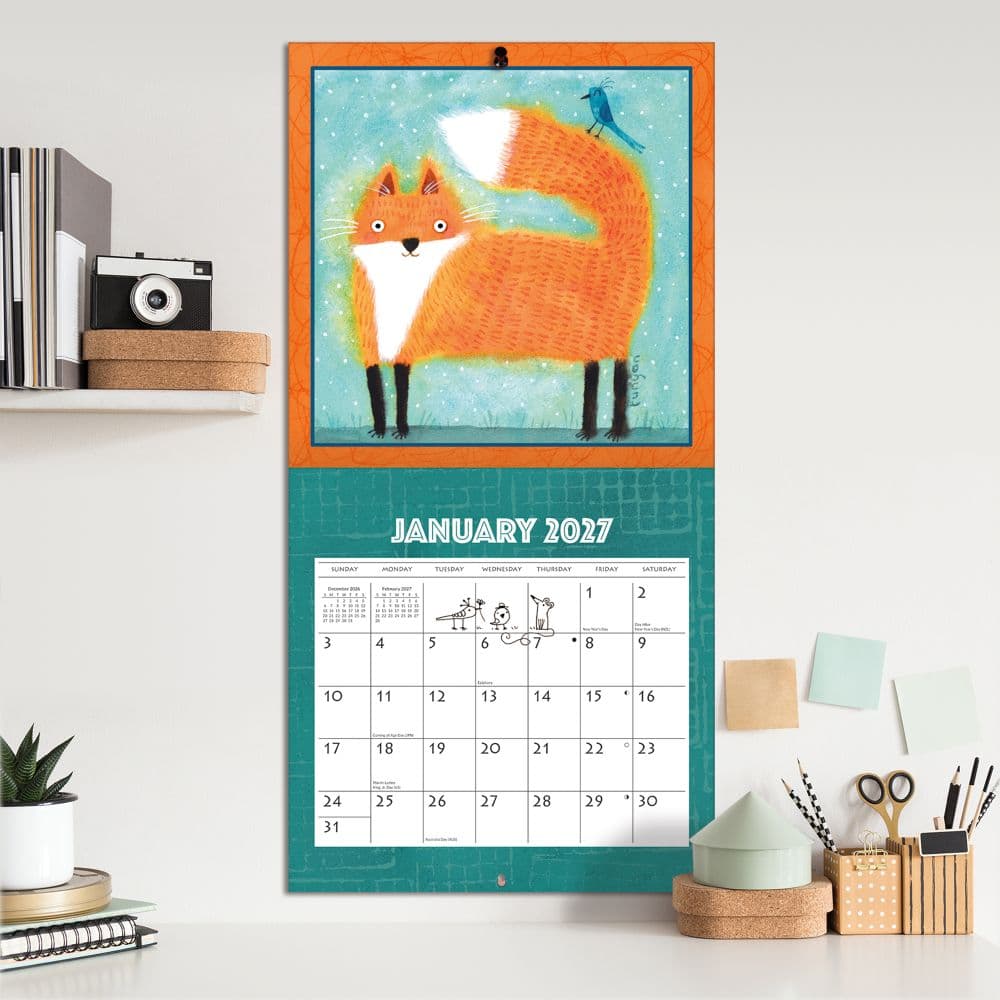 Animals Great and Small 2027 Wall Calendar Fourth Alternate Image