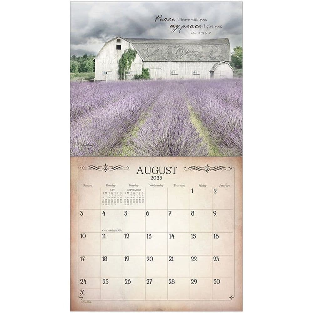 Land of Blessings 2025 Wall Calendar Second Alternate Image width=&quot;1000&quot; height=&quot;1000&quot;