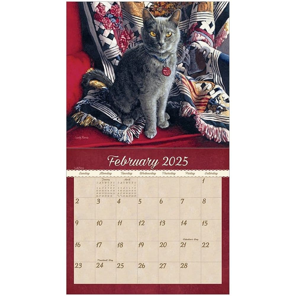 Cats We Love Special Edition 2025 Wall Calendar Second Alternate Image width=&quot;1000&quot; height=&quot;1000&quot;