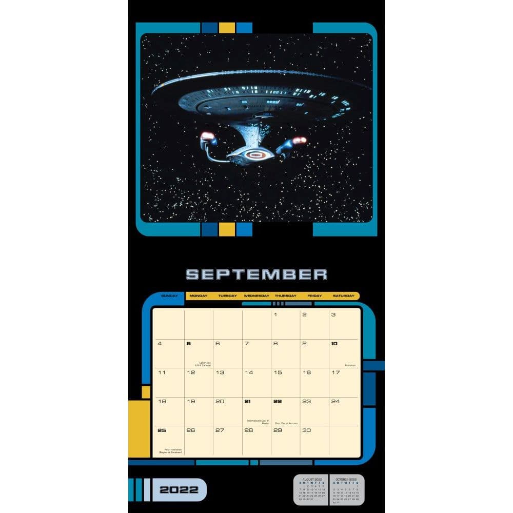 Star Trek Calendar 2022 Star Trek The Next Generation 2022 Wall Calendar - Calendars.com