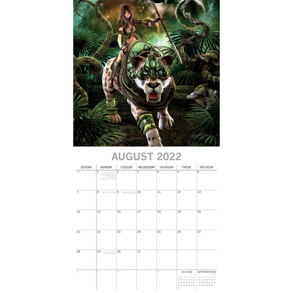 Fantasy Art 2022 Wall Calendar - Calendars.com