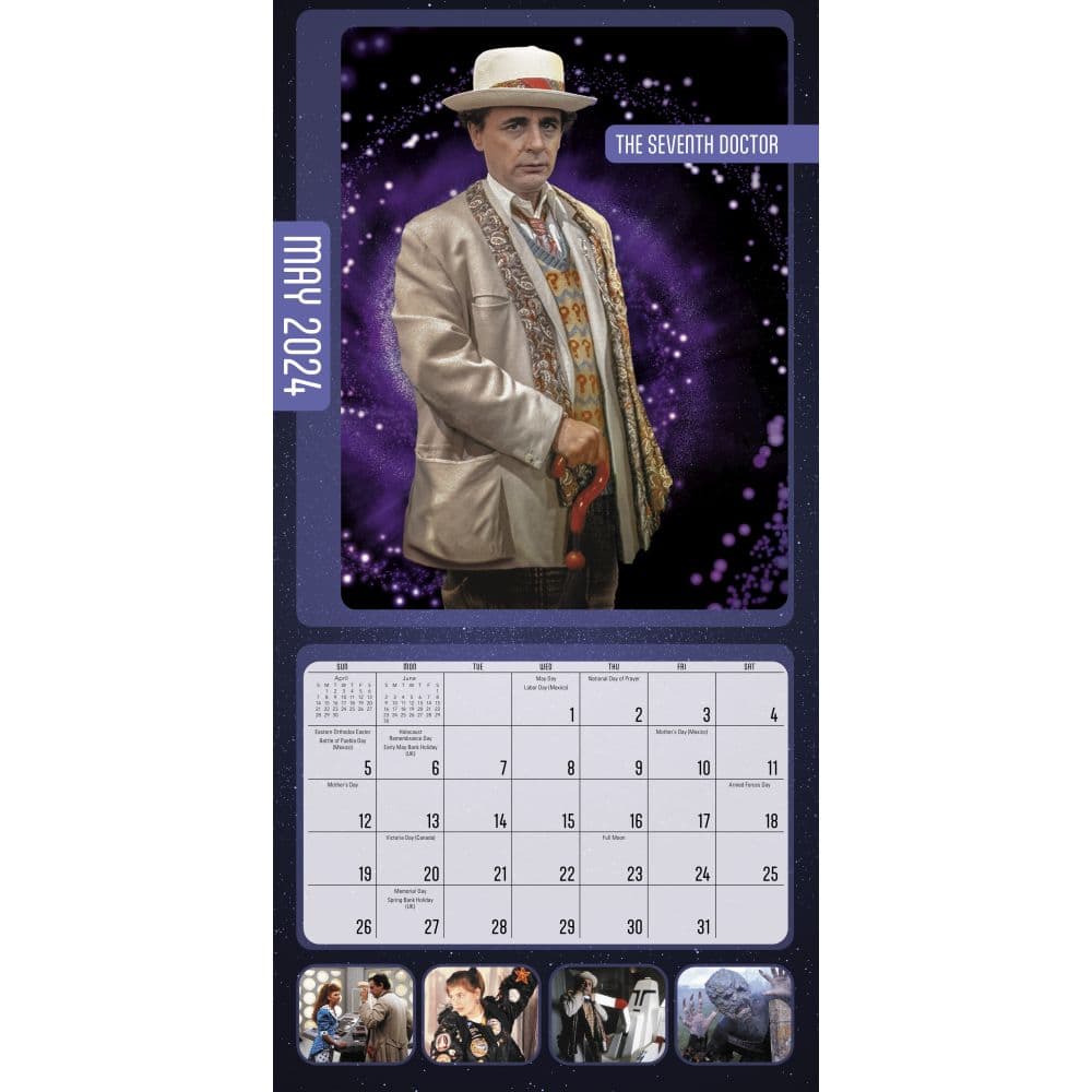 Doctor Who 2024 Mini Wall Calendar - Calendars.com