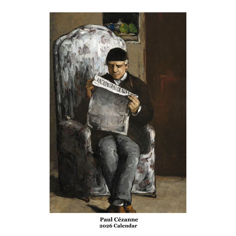 Cezanne 2026 Poster Wall Calendar Main Product Image