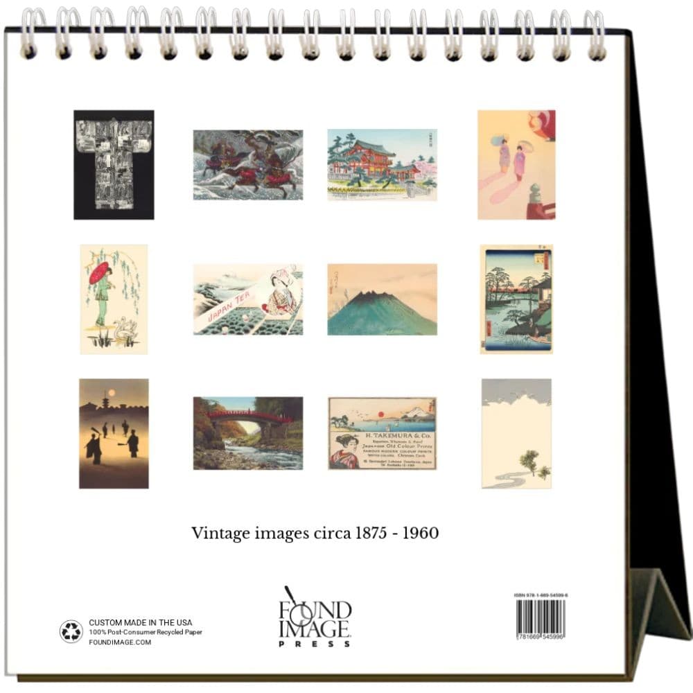 Japan Nostalgic 2026 Easel Desk Calendar First Alternate image
