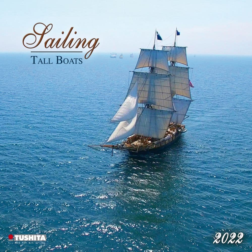 2022 calendar calendars sailing boats tushita