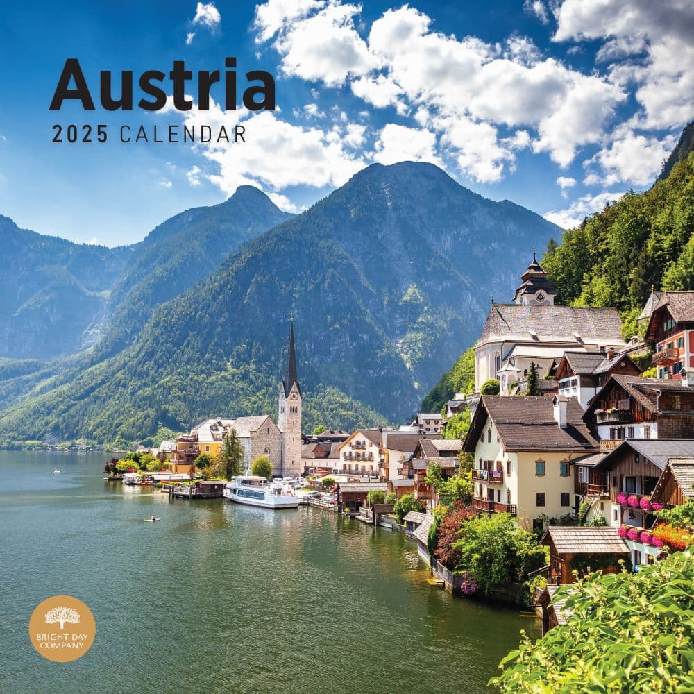 Austria 2025 Wall Calendar