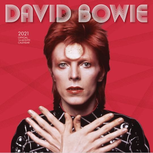David Bowie Wall Calendar