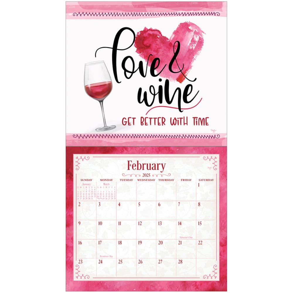 Wine Special Edition 2025 Wall Calendar Second Alternate Image width=&quot;1000&quot; height=&quot;1000&quot;