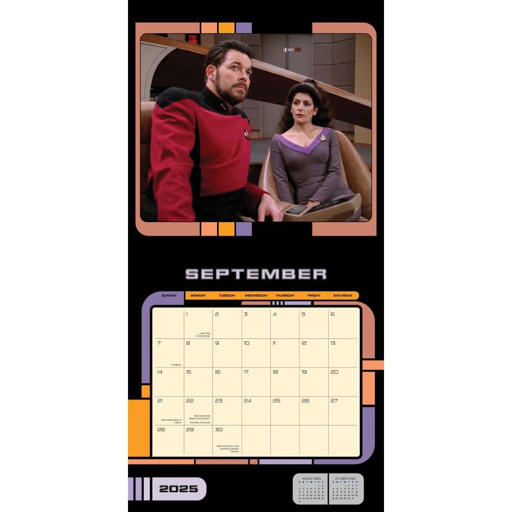 Star Trek Next Generation 2025 Wall Calendar Third Alternate Image width=&quot;1000&quot; height=&quot;1000&quot;
