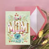 image Mom Feature Lettering Mother's Day Card