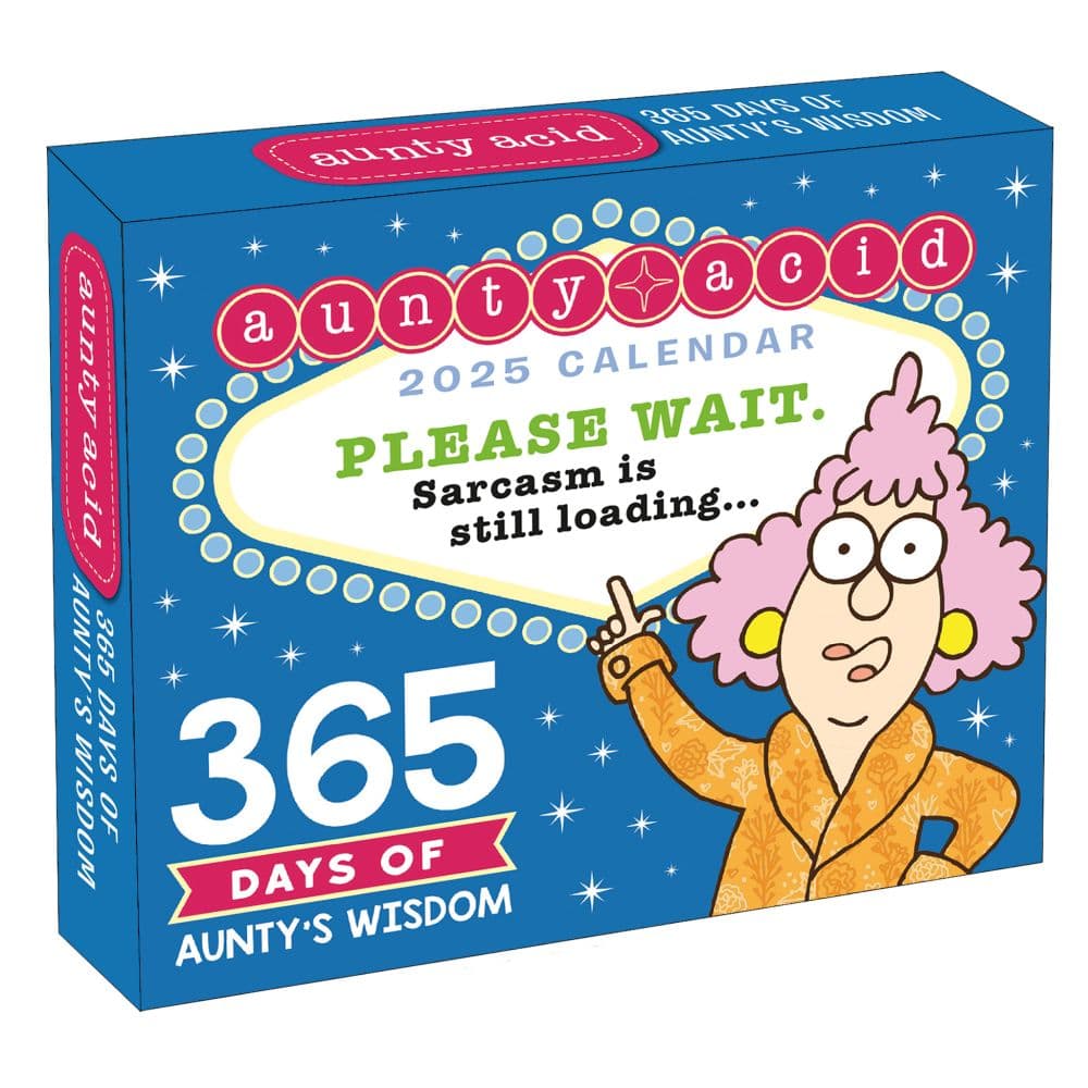 Aunty Acid 2025 Desk Calendar