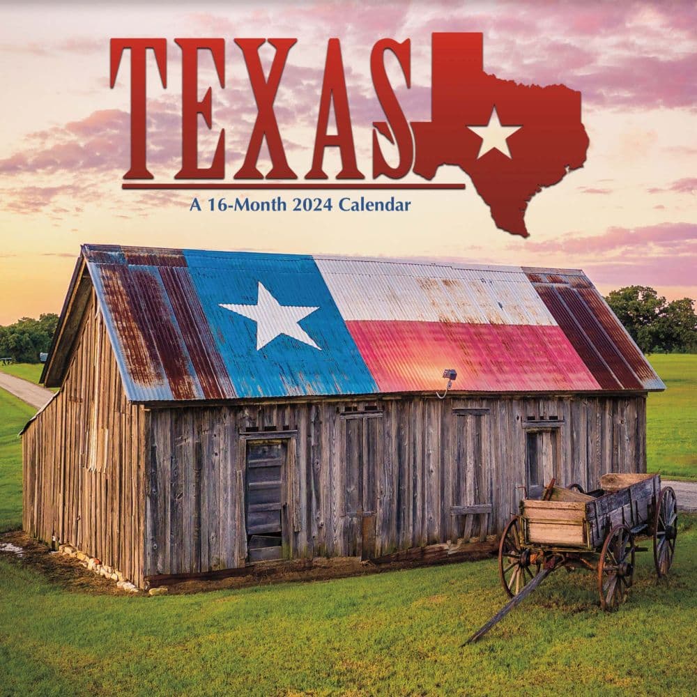 Texas 2024 Wall Calendar Calendars com