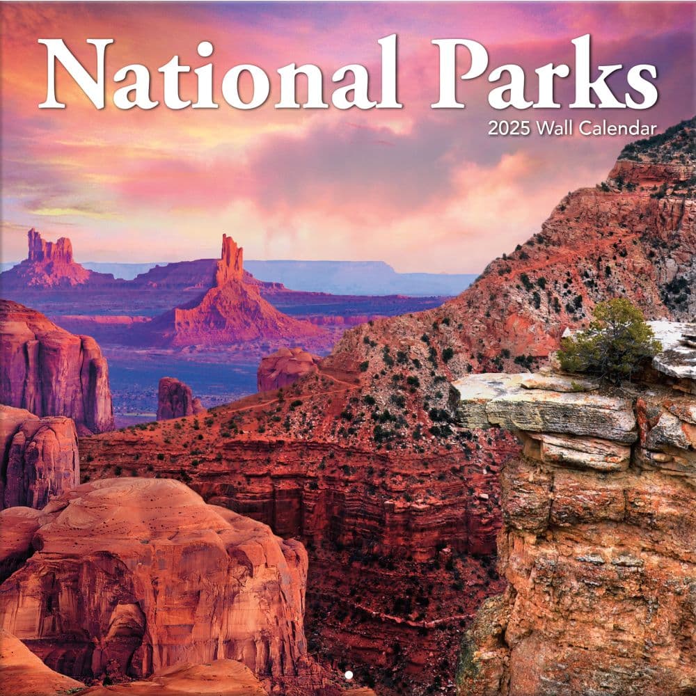 National Parks 2025 Wall Calendar - Calendars.com