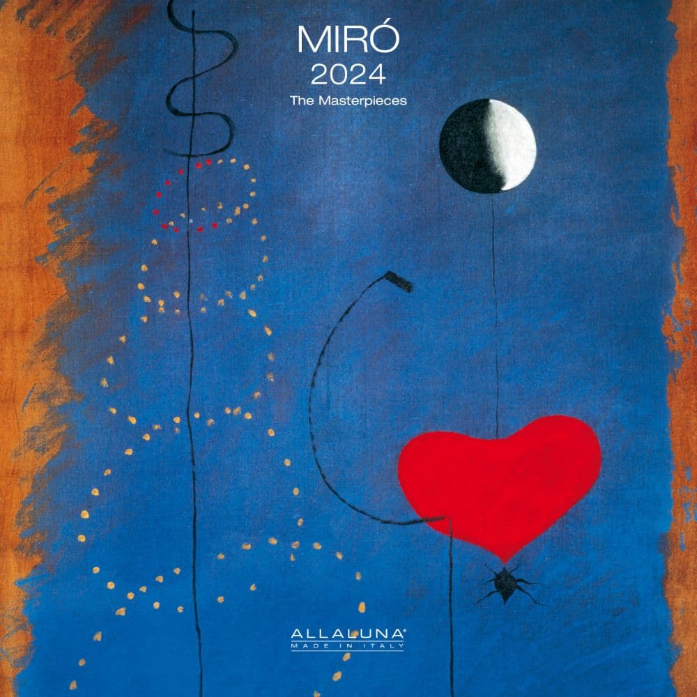 Miro 2024 Wall Calendar